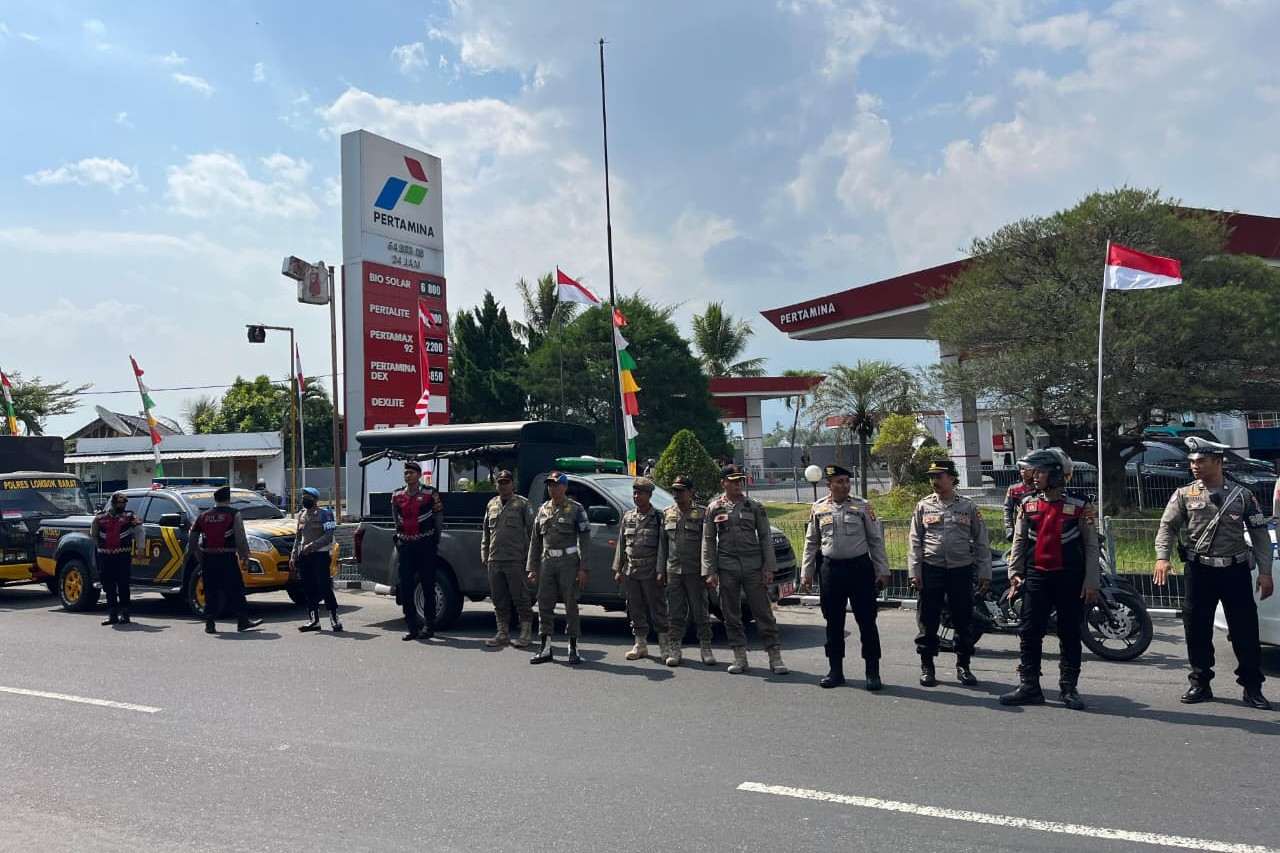 Polres Lombok Barat Intensifkan Patroli, Pastikan Kondisi Tetap Kondusif