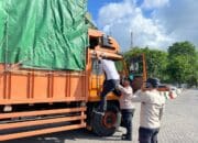 Polsek Lembar Perketat Pengamanan Bongkaran KM DLN Batulayar di Pelabuhan Nusantara Satu