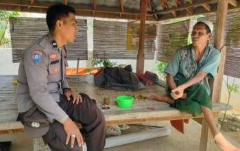 Polsek Lembar Dorong Partisipasi Warga Eyat Mayang dalam Program Pangan Nasional