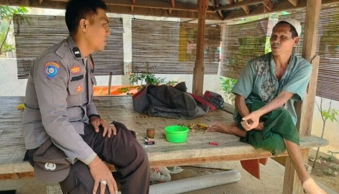 Bhabinkamtibmas Eyat Mayang Dukung Ketahanan Pangan dan Keamanan Desa