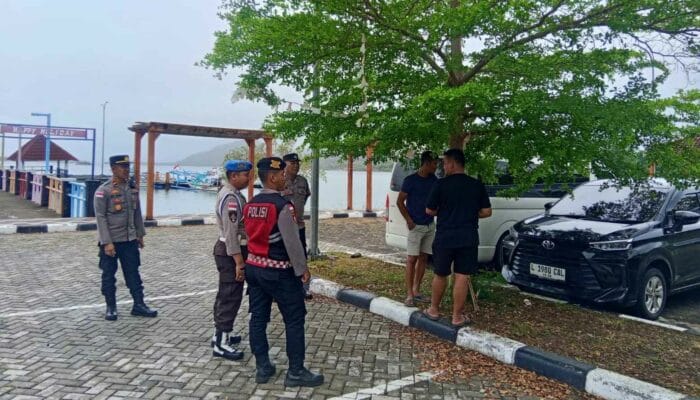 Polsek Sekotong Tingkatkan Patroli Rutin di Dermaga Tawun, Lombok Barat