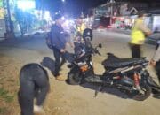 Polsek Seteluk Tingkatkan Kegiatan Rutin di Jalur Lintas Seteluk-Taliwang Guna Ciptakan Kamtibmas yang Kondusif