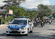 Patroli Gabungan Skala Besar Jaga Kamtibmas di Lombok Barat