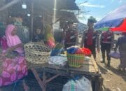 Unit Patmor Sat Samapta Polres Dompu Laksanakan Patroli Perintis Presisi di Pasar Ginte