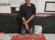 Satresnarkoba Polres Dompu  bekuk seorang pengedar sabu di dusun lanta, Desa rasabou