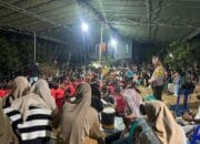 Bhabinkamtibmas Kelurahan Dalam Amankan Kegiatan Hiburan Rakyat