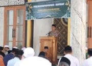Polres Lombok Barat dan Warga Jembatan Kembar Gelar Maulid Nabi Penuh Kebersamaan