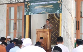Kapolres Lombok Barat Tekankan Keteladanan Rasulullah pada Maulid Nabi di Masjid Baiturrahman