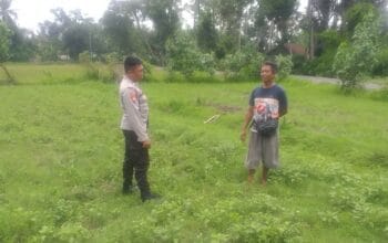 Warga Dusun Adeng Sambut Baik Program Ketahanan Pangan dari Bhabinkamtibmas