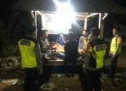 Patroli Dialogis Polsek Taliwang Cegah Kegiatan Negatif dan Sambang Pos Warga
