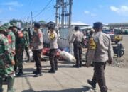 Sinergitas TNI-POLRI Sambut HUT TNI Ke-80, Polsek Jajaran Polres Bima dan Koramil Woha Serta Masyarakat Menggelar Bhakti Sosial/ Gotong Royong