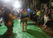 Sinergitas Bhabinkamtibmas dan Bhabinsa Amankan Hiburan Rakyat di Acara Pernikahan Warga Binaan