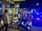 Patroli Blue Light dan KRYD di Sumbawa, Polsek Sumbawa Sasar Titik Rawan Kejahatan