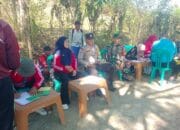 Bhabinkamtibmas Hadiri Kegiatan Registrasi dan Vaksinasi Ternak di Desa Lamusung