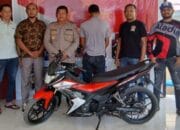 Gelapkan Sepeda Motor, Pria Ini Disergap Tim Opsnal Polsek Rasbar