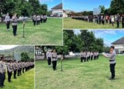 Wakapolres Sumbawa Barat Tekankan Disiplin Anggota Saat Pimpin Apel Pagi