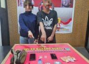 Polres Sumbawa Amankan Dua Orang Terduga Pengedar Narkoba, Sabu 2,35 Gram Disita