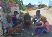 Bhabinkamtibmas Desa Tarlawi Polsek Wawo Polres Bima Kota Himbau Warga dan Pelajar Jaga Harkamtibmas