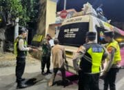 POLSEK KAWASAN PELABUHAN POTO TANO GELAR KRYD ANTISIPASI GANGGUAN KAMTIBMAS