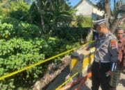 Sat Lantas Polres Loteng Olah TKP Laka Lantas Out Of Control di Pringgarata. ‎ ‎