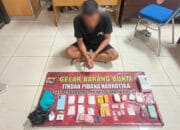Sat Res Narkoba Polres Sumbawa Barat berhasil ungkap 329,87 Gram Sabu dari Kos-kosan di Taliwang