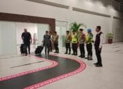 ‎Polres Loteng Amankan Kedatangan Riders Dan Crew MotoGP di Bizam. ‎