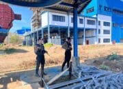 ‎ Unit Pamobvit Sat Samapta Polres Bima Kota Amankan Objek Vital PLTMG Bonto Bima