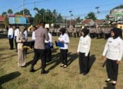 impin Penyerahan SK PPPK Kapolres Bima AKBP Eko Sutomo S.I.K.M.I.K: Berkerlah Dengan Disiplin dan Tepat Waktu