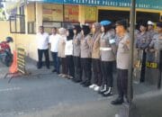 Personel Polres Sumbawa Barat Gelar Latihan Dalmas, Tingkatkan Kesiapsiagaan dan Ketahanan di Lapangan