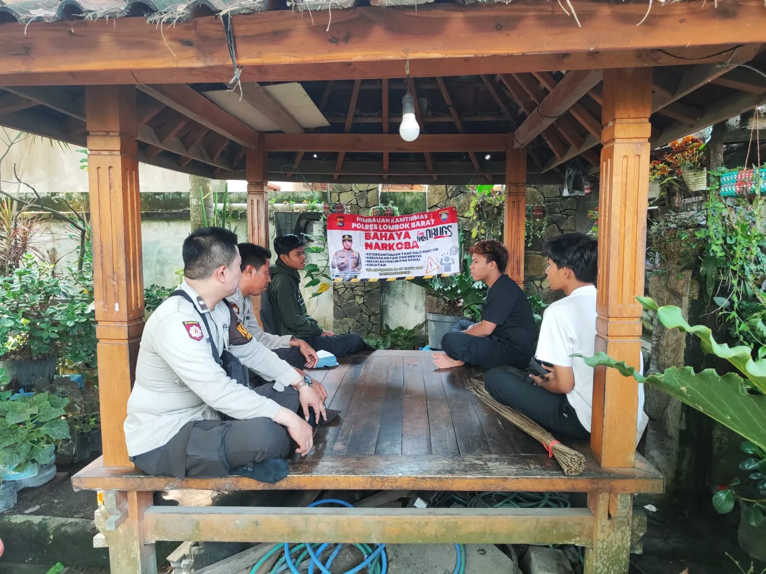Jaga Generasi, Polsek Kuripan Intensifkan Sosialisasi Bahaya Narkoba dan Judi Online