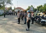 Seksi Propam Polres Lombok Utara Lakukan Pengawasan Internal dalam Pengamanan Audiensi Tenaga Kesehatan