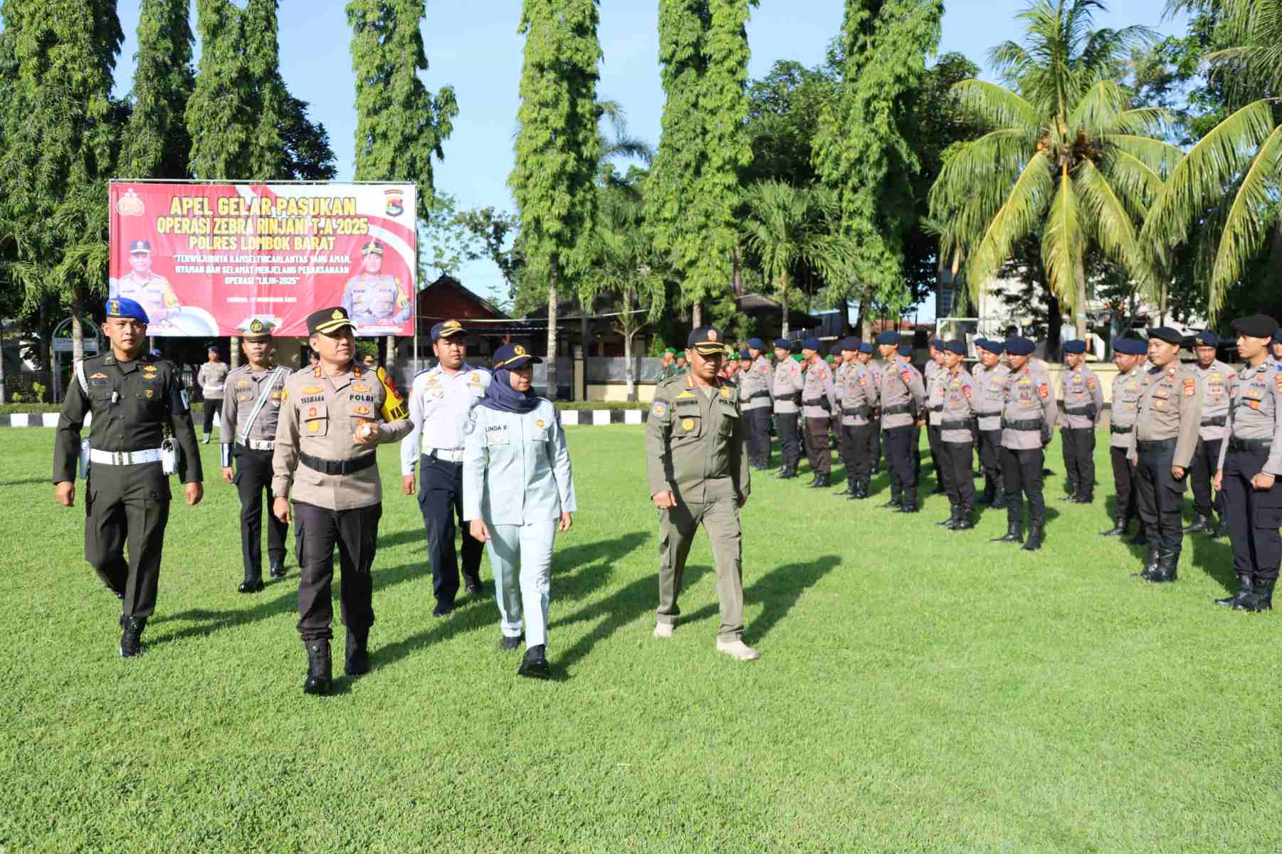 Tingkatkan Disiplin Lalu Lintas, Polres Lombok Barat Gelar Operasi Zebra Rinjani