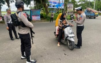 Ciptakan Kamseltibcarlantas, Operasi Zebra di Lombok Barat
