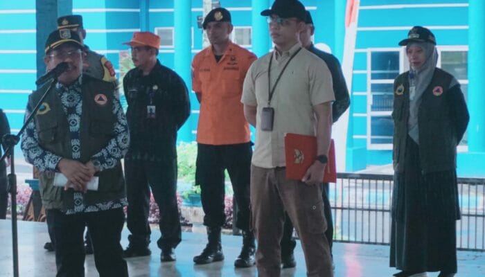 Waspada Cuaca Ekstrem, Bupati LAZ Pimpin Apel Kesiapsiagaan Bencana Hidrometeorologi.