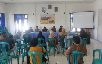Briptu Megi Bhabinkamtibmas Desa Talonang Baru Ikuti FGD Evaluasi Kawasan Transmigrasi