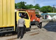 Jamin Kamtibmas, Kapolsek Pimpin Pemeriksaan Bongkaran Kapal Lembar