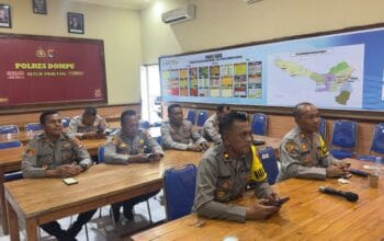 POLRES DOMPU GELAR SOSIALISASI WHISTLE BLOWER SYSTEM DAN SP4N–LAPOR UNTUK TINGKATKAN TRANSPARANSI PELAYANAN