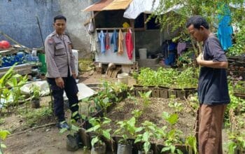 Polisi Dampingi Warga Perampuan Wujudkan Swasembada Pangan