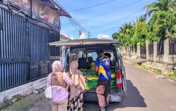 Ringankan Beban Warga, Sat Binmas Polres Dompu Gelar Gerakan Pangan Murah GPM Polri