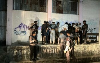 Patroli Hingga Dini Hari, Sat Samapta Tegaskan Komitmen Jaga Keamanan Kota Bima