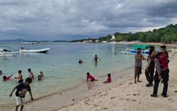 Perlindungan Optimal Polri: Patroli Preventif di Pantai Elak-Elak