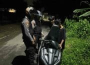 Polisi Patroli Dini Hari di Gerung, Sasar Jam Rawan Kriminalitas