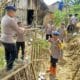 Brimob Sumut Gerak Cepat Perbaiki Tanggul Sungai Tanjung Pura, Warga Berterima Kasih dan Apresiasi Tinggi