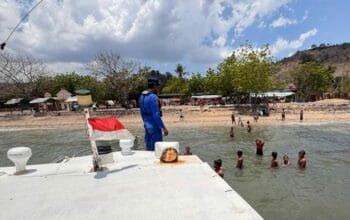 Bagian dari Pengamanan Nataru, Satpolairud Polres Bima Gelar Patroli dan Pengamanan Wisata