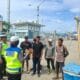 Sat Lantas Polres Bima Kota Berikan Himbauan Tertib Berlalu Lintas di Pelabuhan Laut Bima