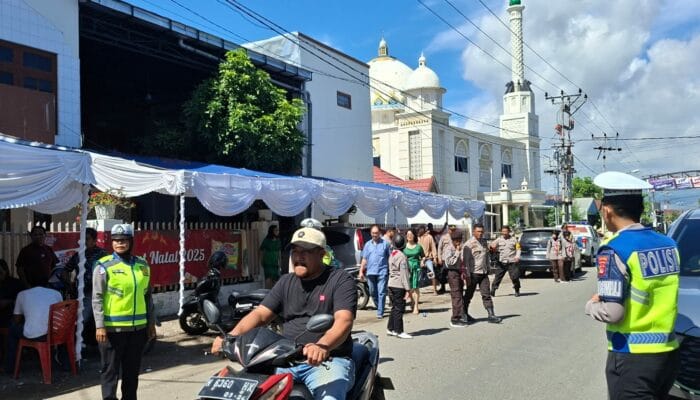 Polres Bima Kota Pastikan Ibadah Natal Aman dan Kondusif