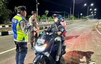 Polsek Poto Tano Gelar KRYD di Lintas Tano, Antisipasi Kegiatan Negatif