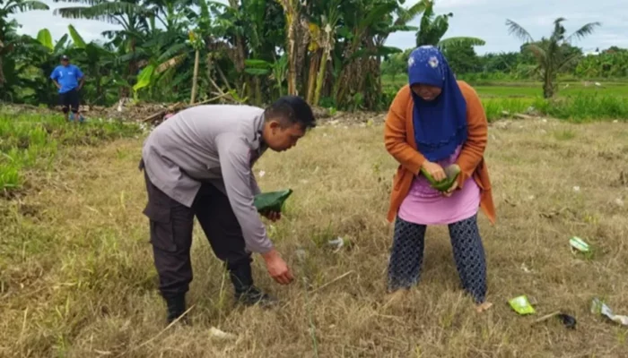 Polri Kawal Ketahanan Pangan di Telagawaru Lombok Barat