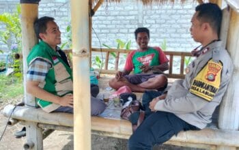 Strategi Polsek Labuapi Jaga Ketahanan Pangan dan Kamtibmas