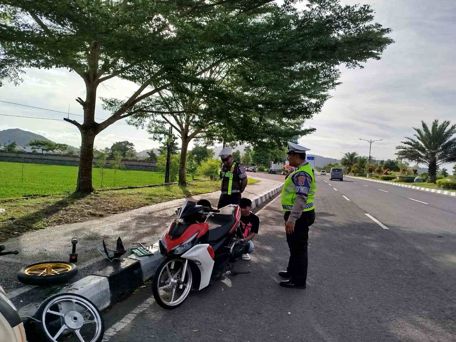 Polisi Perketat Pengawasan Jalur Bypass BIL Lombok Barat